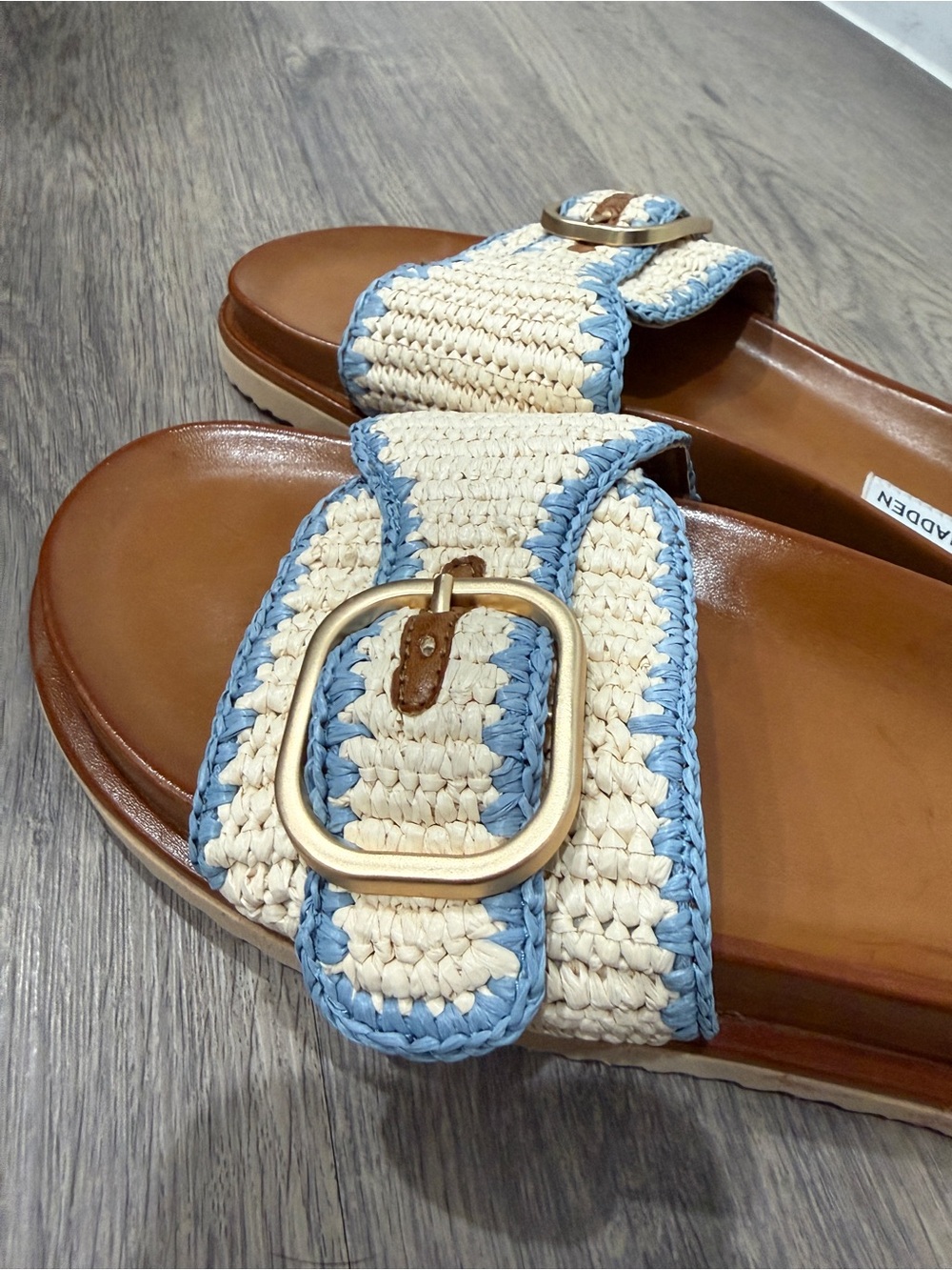 Steve Madden Memphis Slide Sandals - Picture 7 of 8